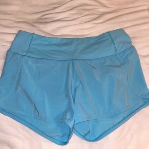 Blue Lululemon Shorts